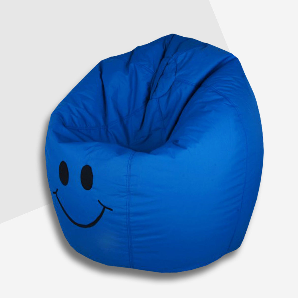 Smiley Bean Bag - Blue