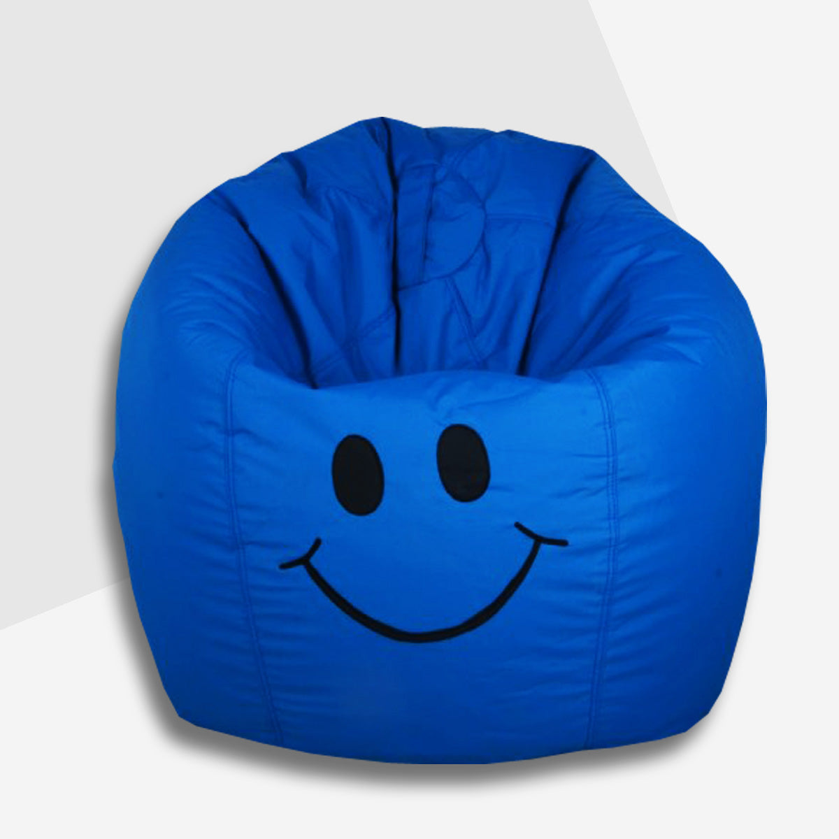 Smiley Bean Bag - Blue