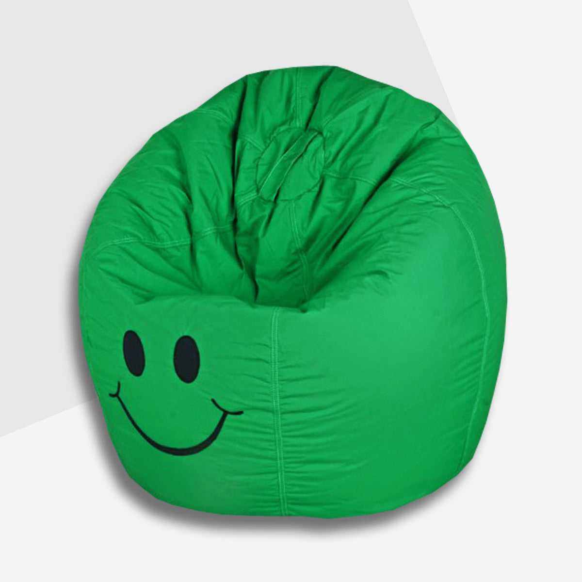 Smiley Bean Bag - Green