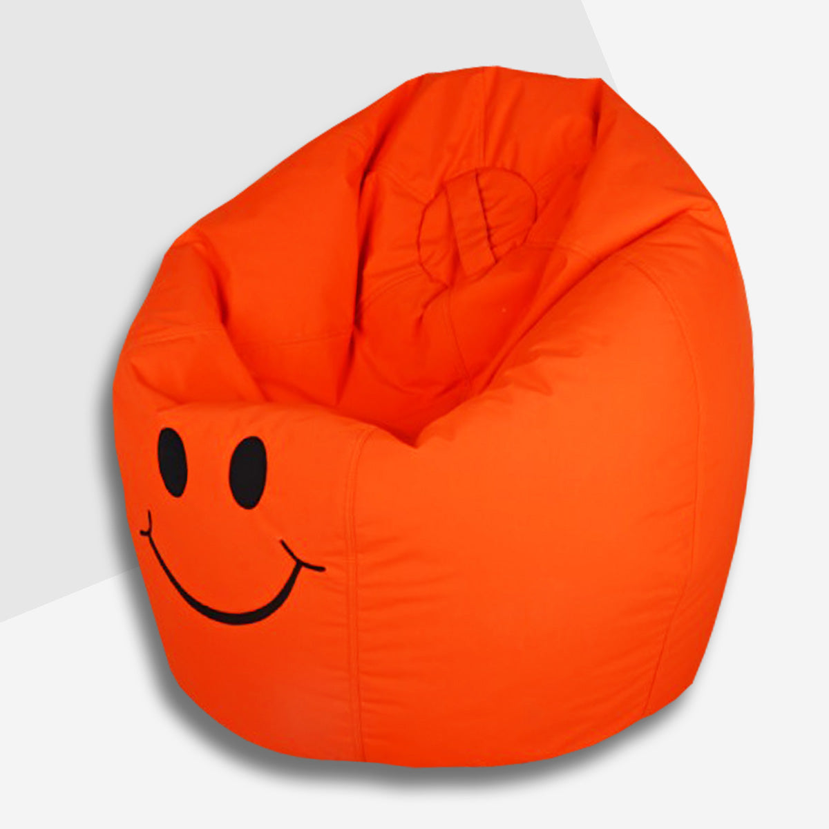 Smiley Bean Bag - Orange