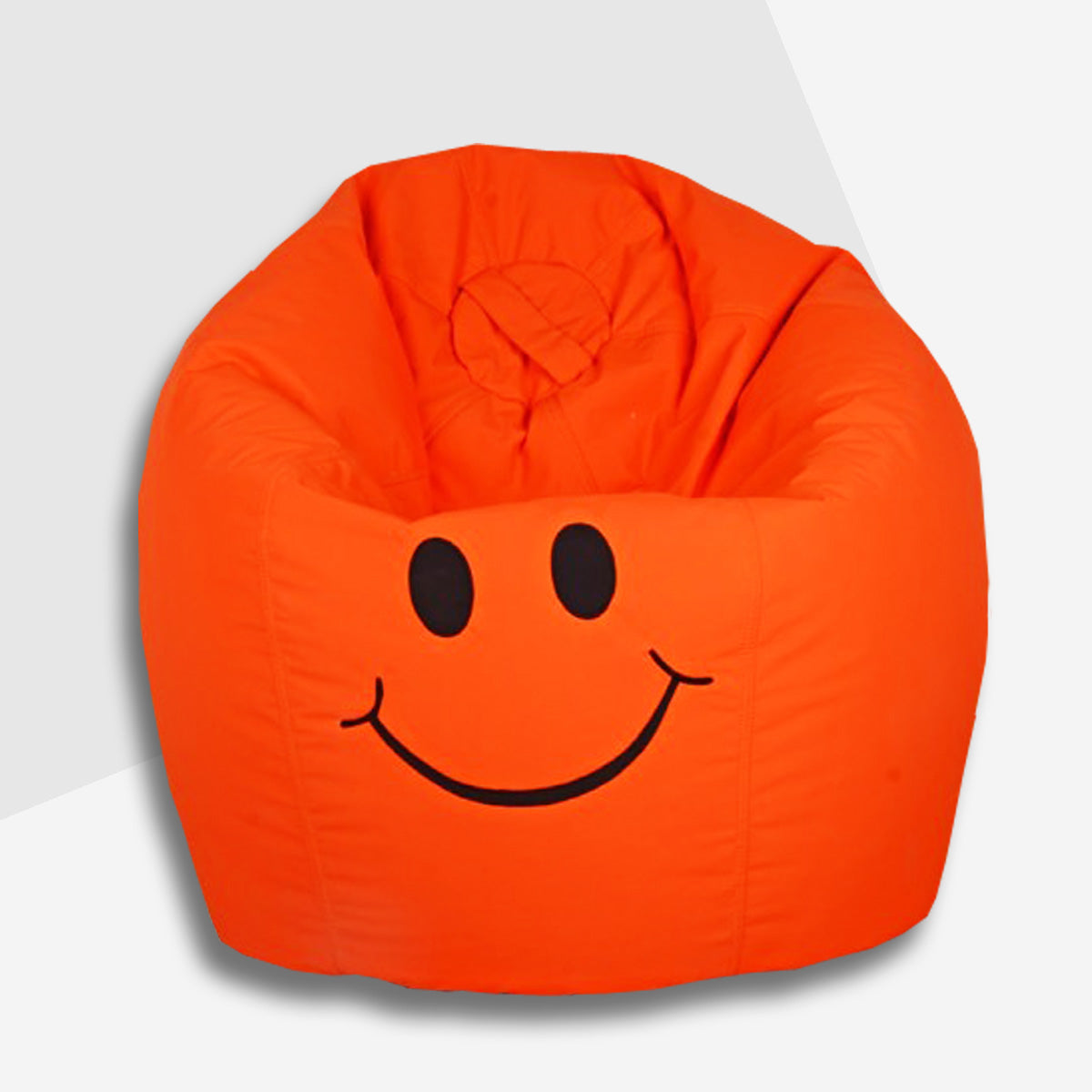 Smiley Bean Bag - Orange