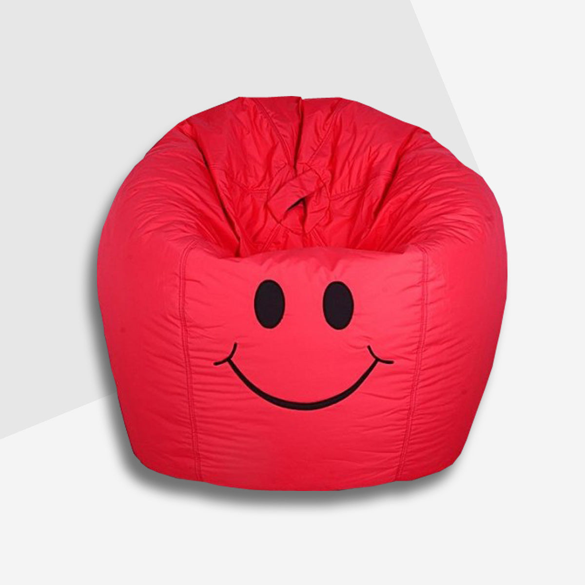 Smiley Bean Bag - Red